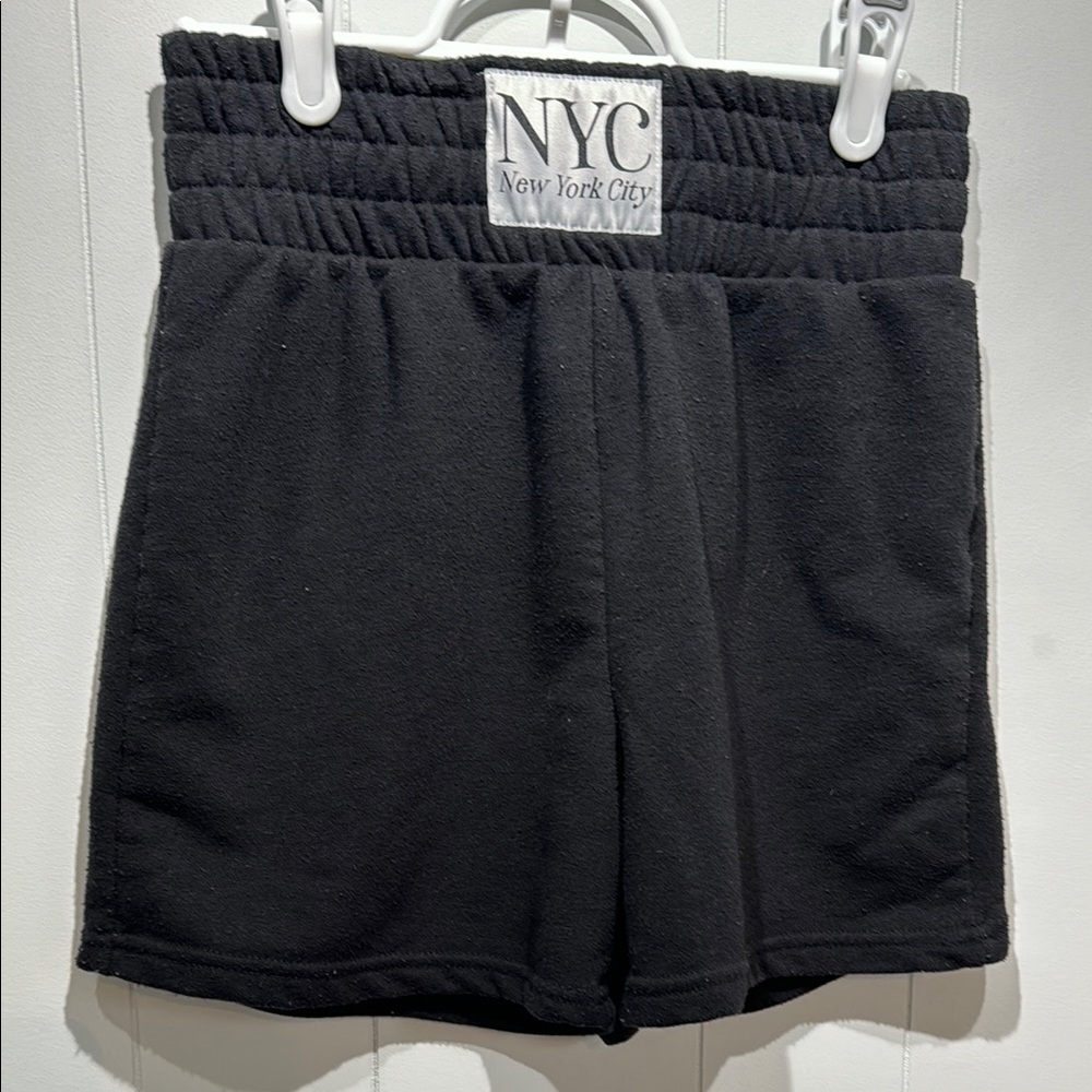 Ardene NYC Women's Black jogger Shorts